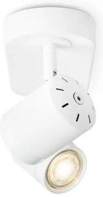 LED állítható spotlámpa MANU 2xGU10/5,8W/230V fehér