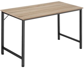 tectake 404464 jenkins íróasztal - könnyű fa, tölgy sonoma, 140 cm