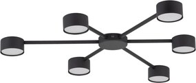 TK LIGHTING 4692 AVIA Loft Mennyezeti Lámpa Fekete GX53 IP20