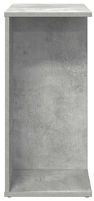 betonszürke szerelt fa éjjeliszekrény 46,5x29x61 cm