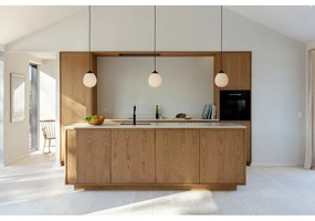 Fekete-fehér lámpabúra ø 21 cm Around the World Mini – UMAGE