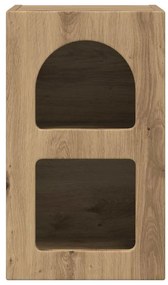 vidaXL Éjjeli asztal Artisan tölgy 29.5 x 35 x 50 cm Faanyag