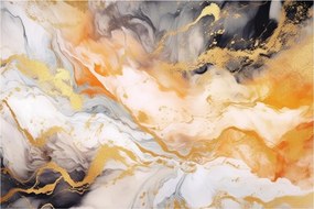 Kép - Márványozott háttér (90x60 cm)