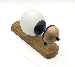 Brilagi - LED Fali lámpa COTTAGE 1xG9/40W/230V tölgy/fehér