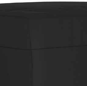 fekete mikroszálas szövet pad 70 x 35 x 41 cm