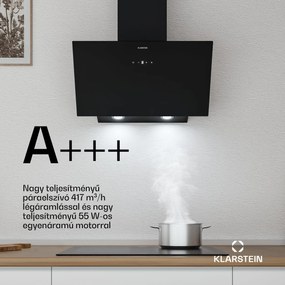 Klarstein Laurel ferde páraelszívó | elszívó és keringtető üzemmód | biztonsági üveg | 417m³/h | 60cm