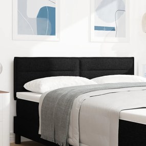 Fejtámla vonalas dizájn fekete 140 cm szövet
