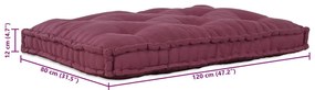 Pallet Sofa Párna Bordó szövet