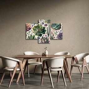 Kép - Pozsgás növények (90x60 cm)