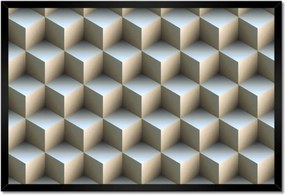 Poszterek keretben 60x40 3D kockák