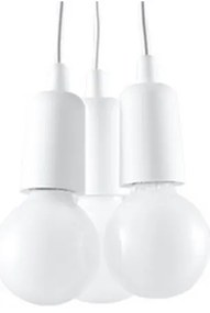 Csillár zsinóron DIEGO 3xE27/60W/230V