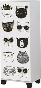 Vegas Cats White cipősszekrény