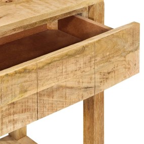 tömör mangófa tálalóasztal 2 fiókkal 110 x 35 x 75 cm