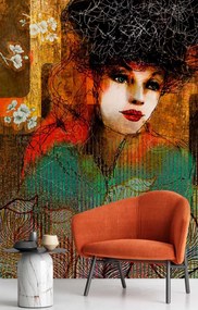 Gario Fotótapéta No dús frizurával Anyag: Vlies, Méret: 150 x 210 cm