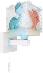 Dalber 63459 - Gyermek fali lámpa BABY DINOS 1xE27/15W/230V színes