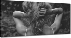 Vászonkép 120x60 Csaj hátulról Lány
