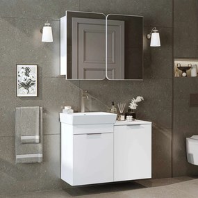Dubai mosdószekrény, fehér, 92,2 cm – TR283VLN1126