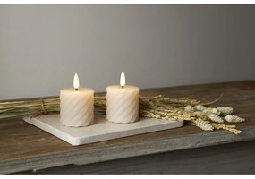 LED gyertya szett 2 db-os (magasság 7,5 cm) Flamme Swirl – Star Trading