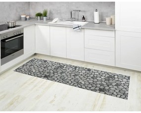 Szürke műanyag fürdőszobai kilépő 65x200 cm Sassi – Wenko