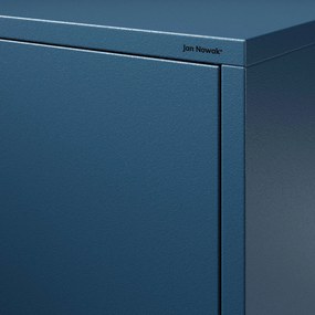 Szafka z półkami VITO, 800 x 1015 x 400 mm, Modern: granatowa