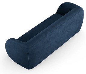 Kék buklé kanapé 230 cm Essen – Cosmopolitan Design