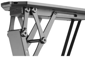 MK FLORIA MKF-20DM444 - Intelligens mennyezeti tartó TV-hez 55" fekete Wi-Fi TUYA + + távirányító