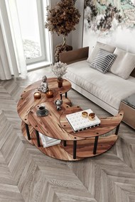Yin Yang 4 70 - Walnut