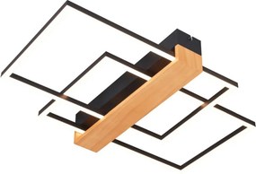 ZUMA LINE C230624202A MINAR Modern LED Mennyezeti Lámpa Fekete, Faipari LED IP20