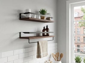 Fali polcok VIREON barna, 2 darabos szett