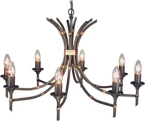 Elstead Lighting BAMBOO BB8-BRZ-PATINA Csillár 8x60W/E14