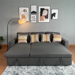 Catini KIMBERLAND kihúzható sarok ülőgarnitúra tárolóhellyel