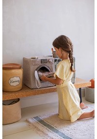 Világosbarna textil játéktároló kosár ø 28x27 cm Honey Pot – Lorena Canals