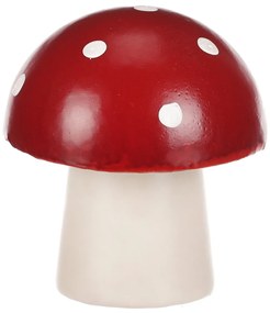 Nagy légyölő galóca, műanyag, magasság 11 cm