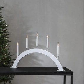 Fehér karácsonyi fénydekoráció Vind – Star Trading