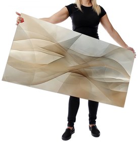 Wallplex konyhahátfal Selymes Hullám (Méret: 60x120)