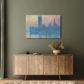 Kép - Claude Monet, The Houses of Parliament, Sunset, reprodukciók (90x60 cm)