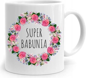 Nagymama Bögre Születésnapra Szuper Nagymama nyomott mintával