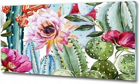 Fotó üvegkép Trópusi levelek 125x50