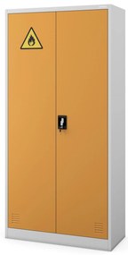 MARIA VEGYSZERSZEKRÉNY, 900 x 1850 x 400 mm, szürkéssárga