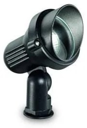 IDEAL-LUX-46211 TERRA Fekete Színű Kültéri Növénymegvilágító Lámpa 1XGU10 35W IP65