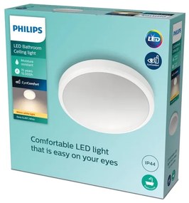 Philips - LED fürdőszobai mennyezeti lámpa DORIS LED / 17W / 230V 2700K IP44