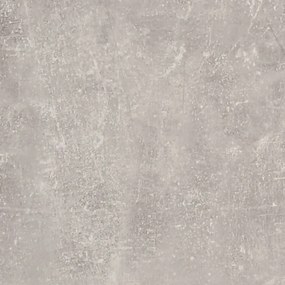 betonszürke szerelt fa fiókos szekrény görgőkkel
