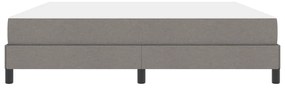 Boxrugós ágy matracmal Tópszínű 180 x 200 cm szövet
