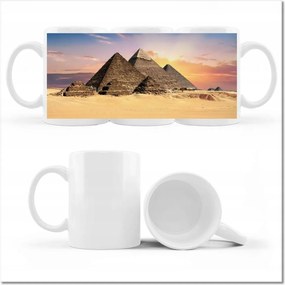 Piramis mintás bögre Egyiptom Tájkép