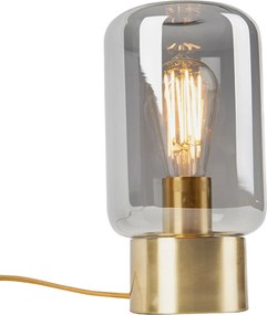 Design réz füstüveggel asztali lámpa - Bliss Cute