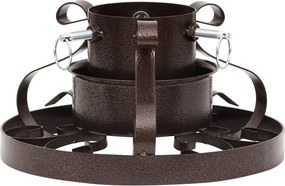 vidaXL antik réz karácsonyfatalp 29 x 29 x 15,5 cm