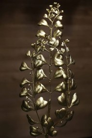 Arany szívecskés levelek, szárral 70 cm
