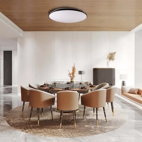 LED mennyezeti lámpa KERN LED/80W/230V, 80 cm átmérő, fekete + DO