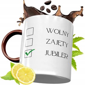 Bordó Bögre Ékszerésznek Születésnapi Ajándék fényképes nyomtatással