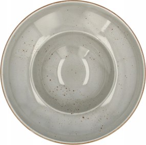 Lubiana Art mélytányér pasztához 26 cm szürke